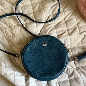Michael Kors Round Teal Crossbody Bag